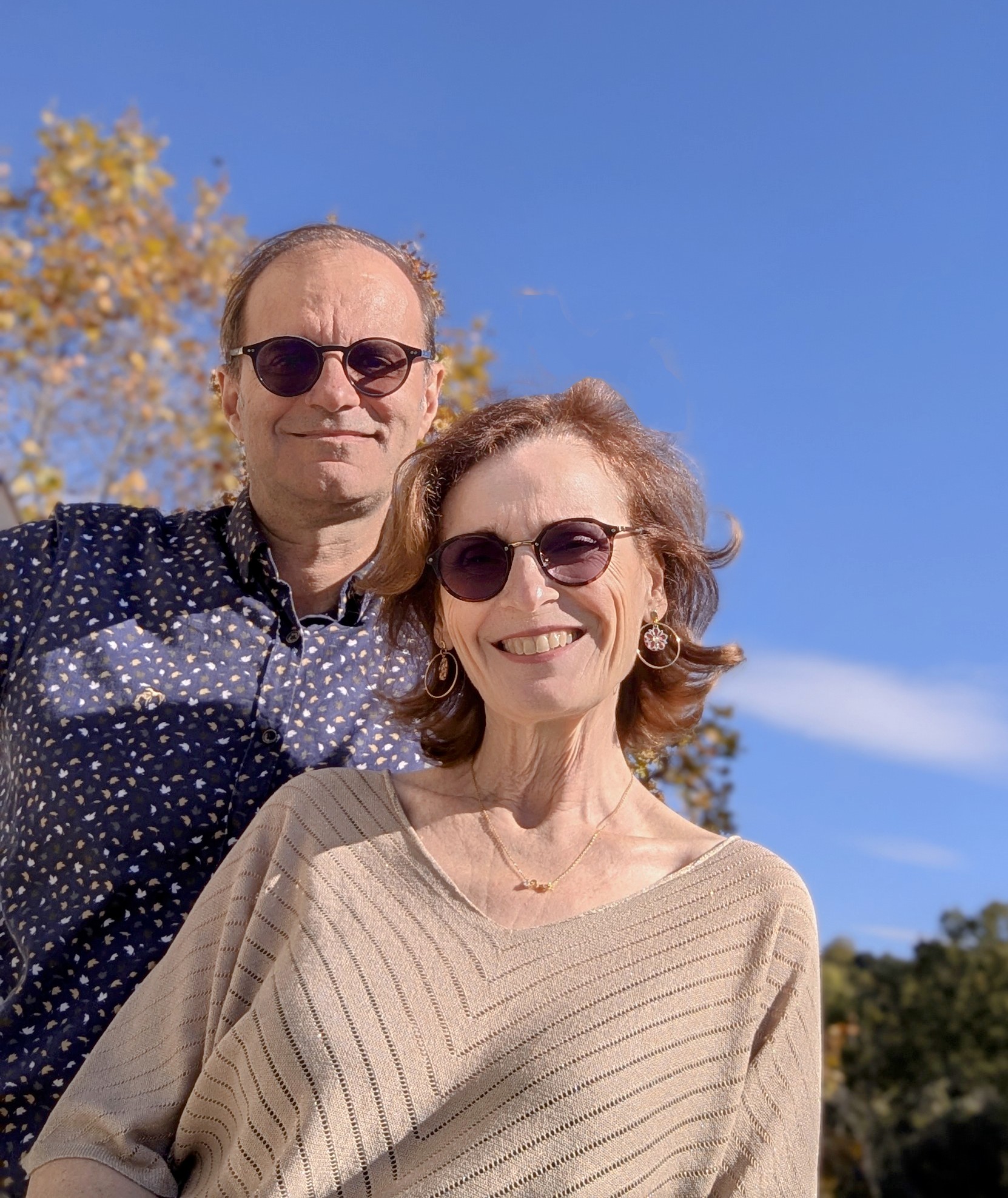 Margot, responsable évènementiel, et Thierry, directeur des Courmettes