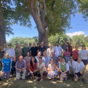 Photo de groupe semaine Terre et Foi 2025