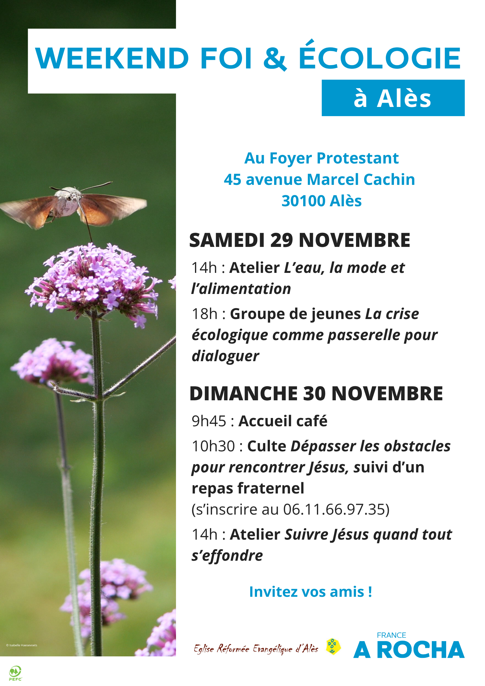 Affiche intervention ARF à Alès