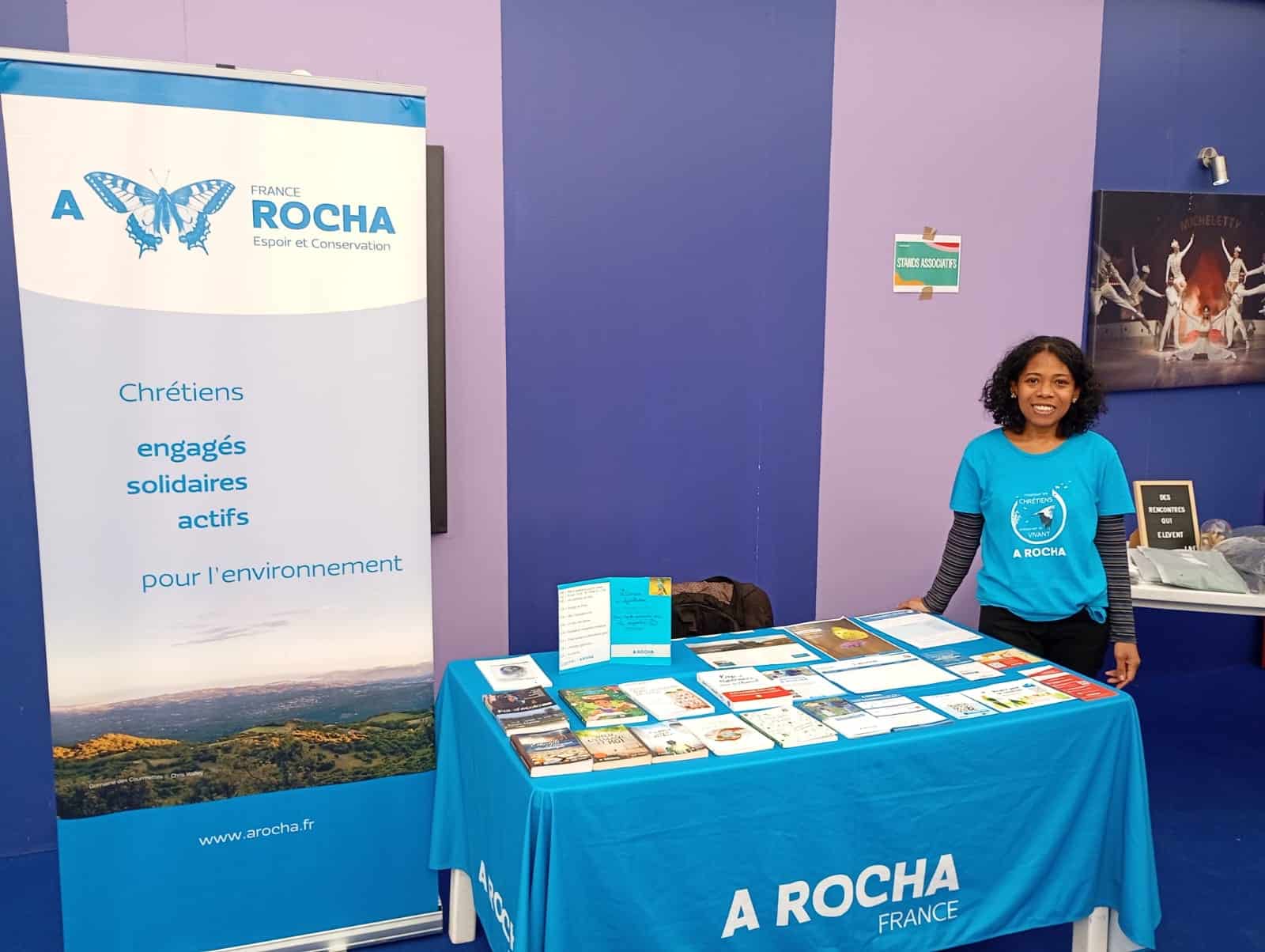 Célébration 2025 - Stand d'A Rocha à Villeneuve-la-Garenne