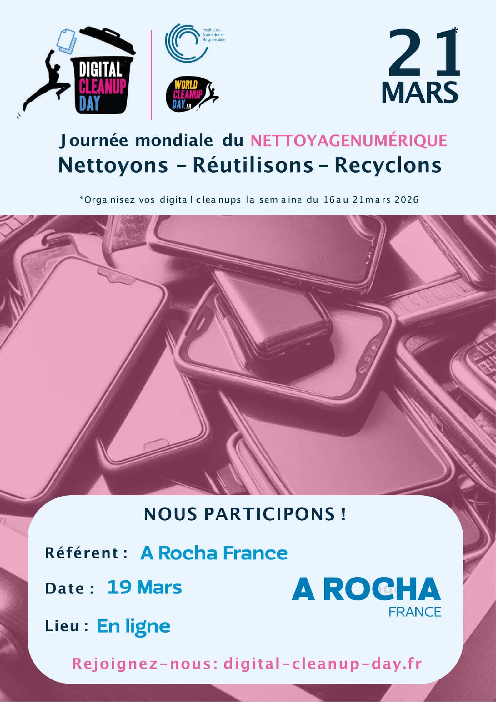Webinaire Détox ton smartphone - Digital Cleanup Day