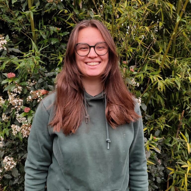 Noémie, en service civique en environnement au Mas Mireille