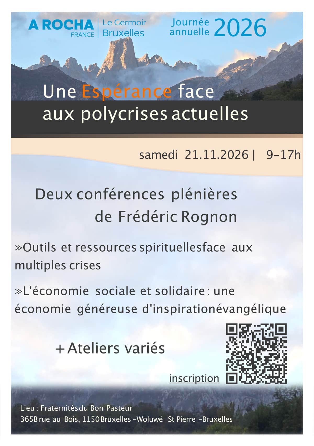 Conférence Une espérance face aux polycrises actuelles