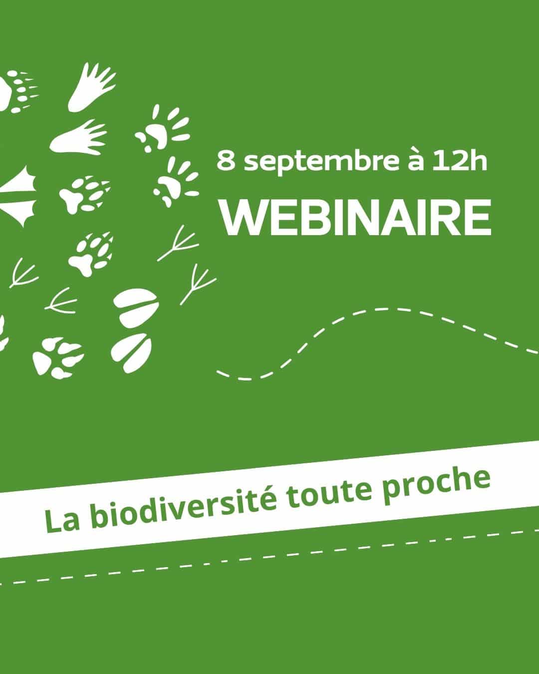 Webinaire biodiversité avec Eglise Verte