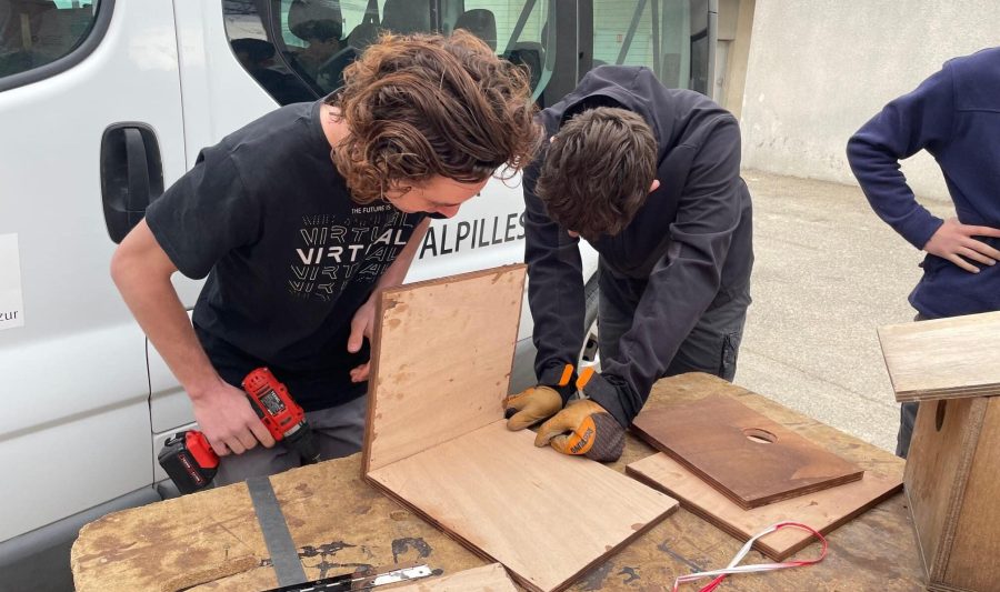 Fabrication de nichoirs